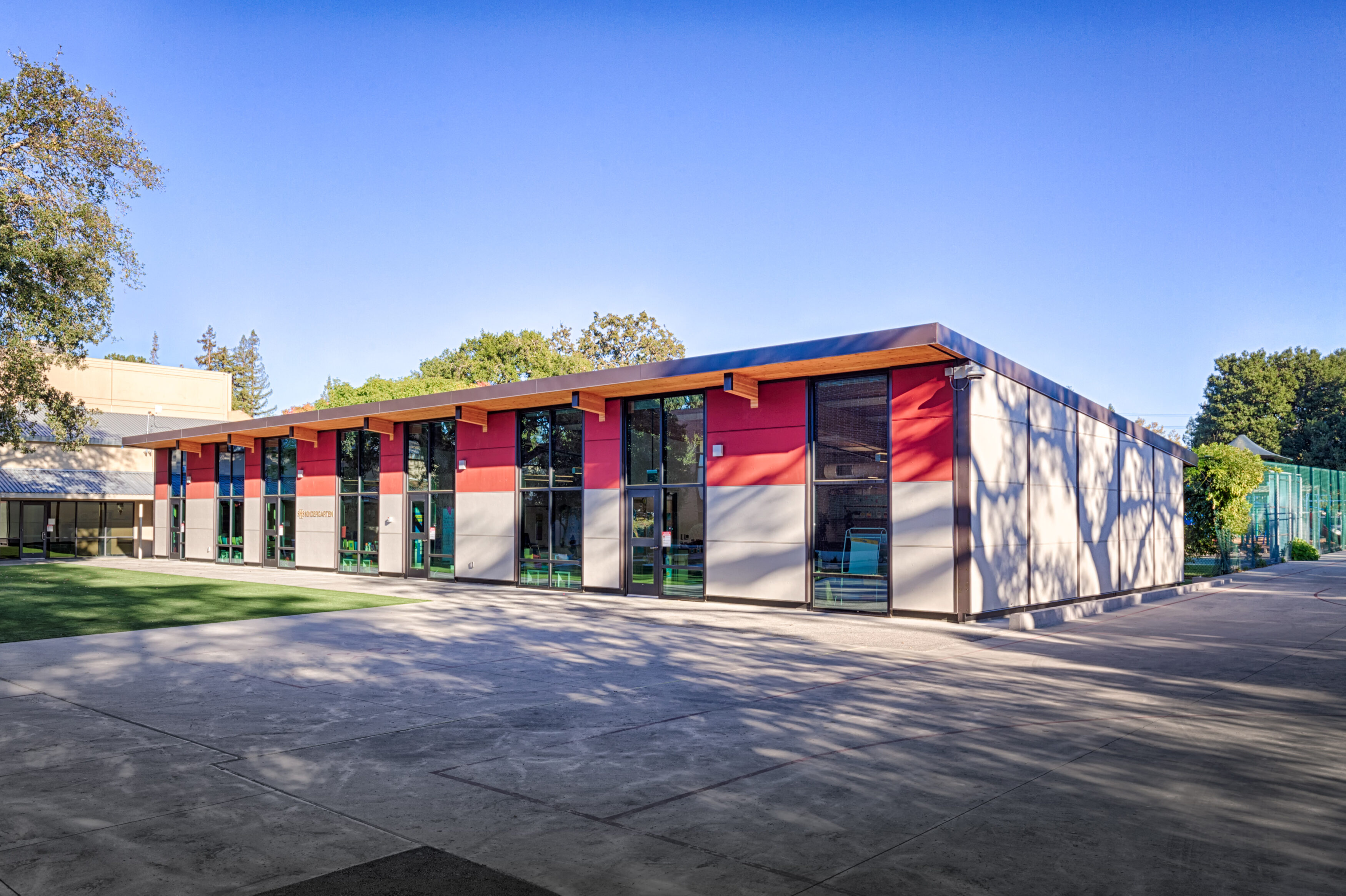 Sacred Heart TimberQuest Classroom Building in Atherton, CA (Sacred